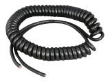 Retractable Coiled Cable