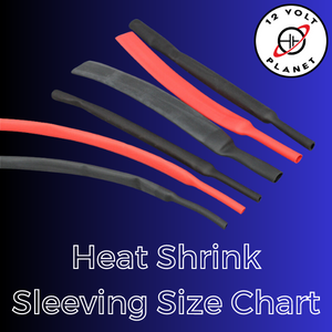 Heat Shrink Sleeving Size Chart