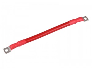 Extra Flexible PVC Battery Lead With 8mm Terminals - Red 50mm 345A