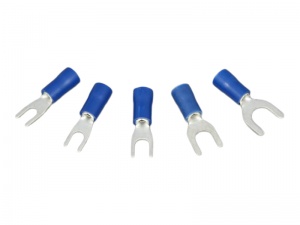 Fork Terminals - 1.5 - 2.5mm Cable (Blue)