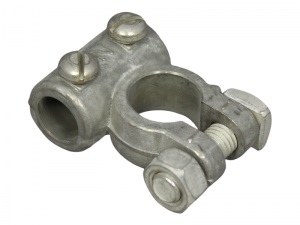 Negative Battery Terminal Clamp - Screw Clamp (Max. Cable 60mm)