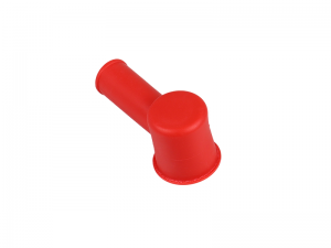 Push On Rubber Terminal Cover - Max. Cable 16mm - Red