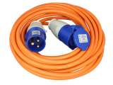 240V Mains Hook-Up Extension Lead With Plug & Socket - 10 metres