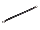 Extra Flexible PVC Battery Lead With 8mm Terminals - Black 35mm 240A