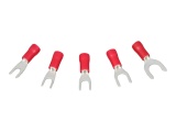 Fork Terminals - 0.5 - 1.5mmCable (Red)