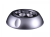 Push Button LED Ceiling Light With 3 Position Tilt - Matt Silver Housing (Cool White)