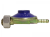 Butane Screw-On 29mbar Regulator With 8mm Hosetail