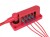 Insulating cover Kit For VTE 120A Tab Terminal Busbar - Red