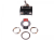 ON/OFF Single Pole Toggle Switch With Decal Plate - 30A@12V