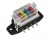 Low Profile Standard Blade Fuse Box (Side Terminals) - 4 Way