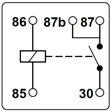 Standard Relay Wiring Diagram from www.12voltplanet.co.uk