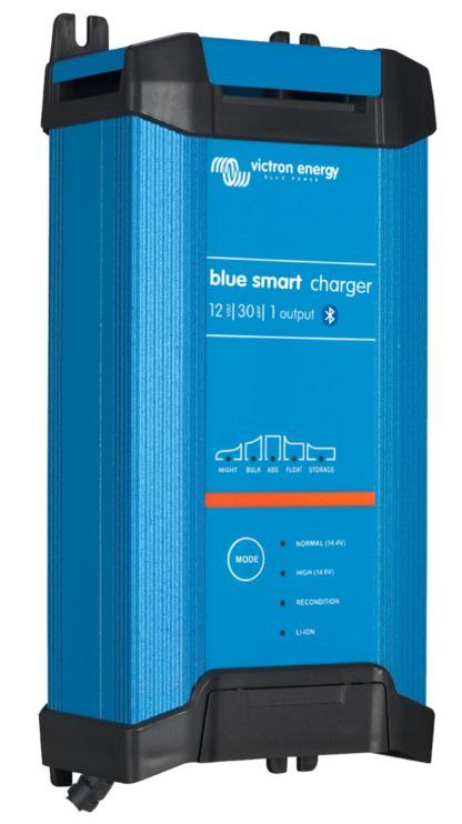 Mains-powered battery charger