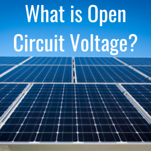 What is Open Circuit Voltage (VOC)