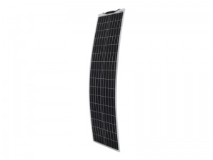 100W Monocrystalline Semi-Flexible Solar Panel - Narrow
