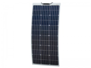 100W Monocrystalline Semi-Flexible Solar Panel - Slimline