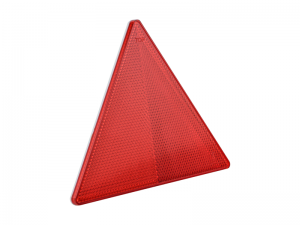 Red Triangle Reflector - 150mm