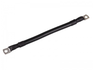 Extra Flexible PVC Battery Lead With 8mm Terminals - Black 50mm² 345A