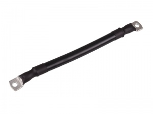 AMC Extra Flexible PVC Battery Lead With 8mm Terminals - Black 70mm 485A