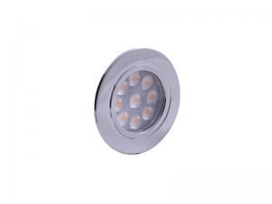 Dimatec Recessed Mini LED Downlight - Chrome (Warm White)