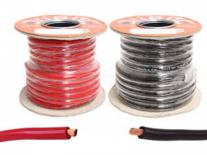 Durite Copper Core Flexible PVC Battery Starter Cable - 16mm² 110A -10m Reel