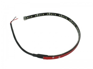 Auto-parts] Slimline Red LED Strip Light for Trucks Trailers Long Lasting Dustproof 15 LEDs