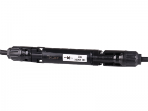 Inline MC4-Compatible Adapter With 10A diode | 12 Volt Planet