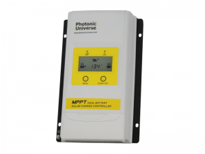 Photonic Universe DuoRacer Dual Output MPPT Solar Charge Controller - 10A 12V/24V - 60V Input