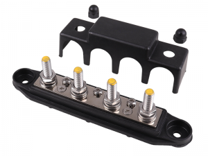 12V-48V 250A Bus Bar Terminal Battery Power Distribution Block With Cover M8 Screw 4 For Automobile Boat RV Truck - 34