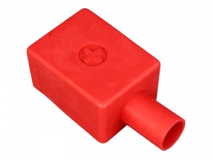 Battery Terminal Cover - Straight Entry - Positive (Red)