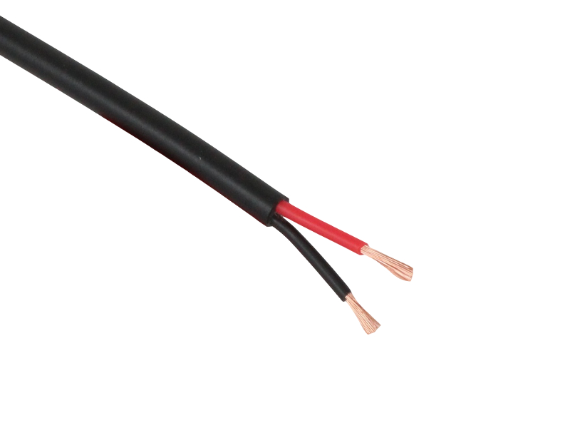 5M 2mm 2 Core Twin Thinwall Rojo/Negro 12V Auto Automotriz Cableado De cable
