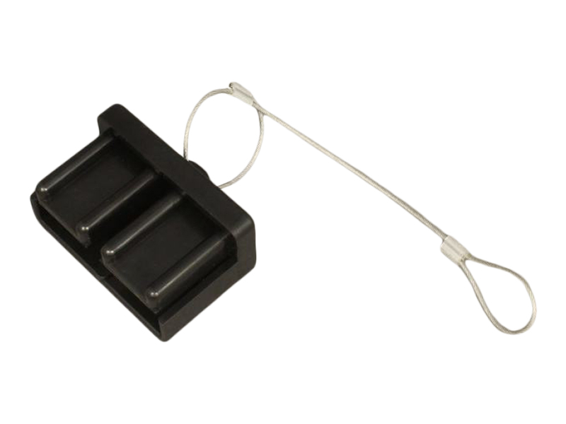 Connector clearance covers plastic