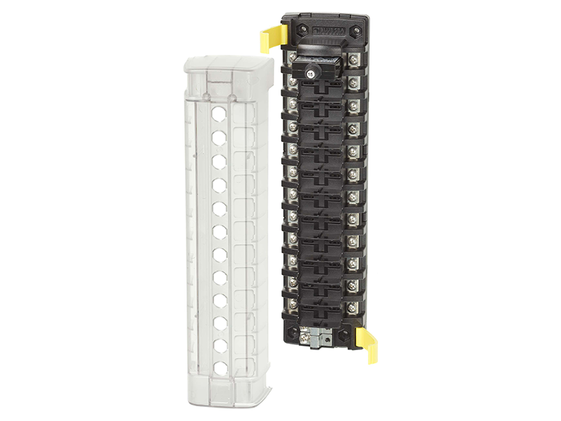 Blue Sea Systems 5051 ST CLB Circuit Breaker Block - 12 Independent ...