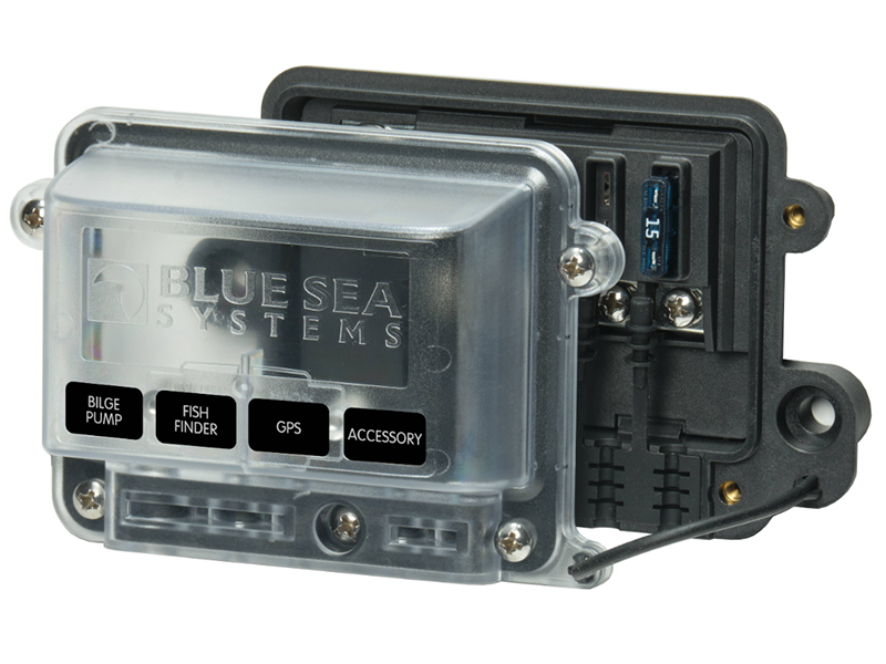 Blue Sea Systems 5056 STBlade WaterResistant Fuse Block With Screw