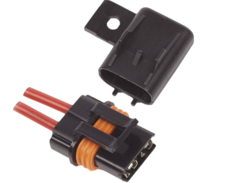 Blue Sea Systems 5068 MAXI Inline-Sicherungshalter – Bis 48A, 32V DC, Mit Befestigungsloch