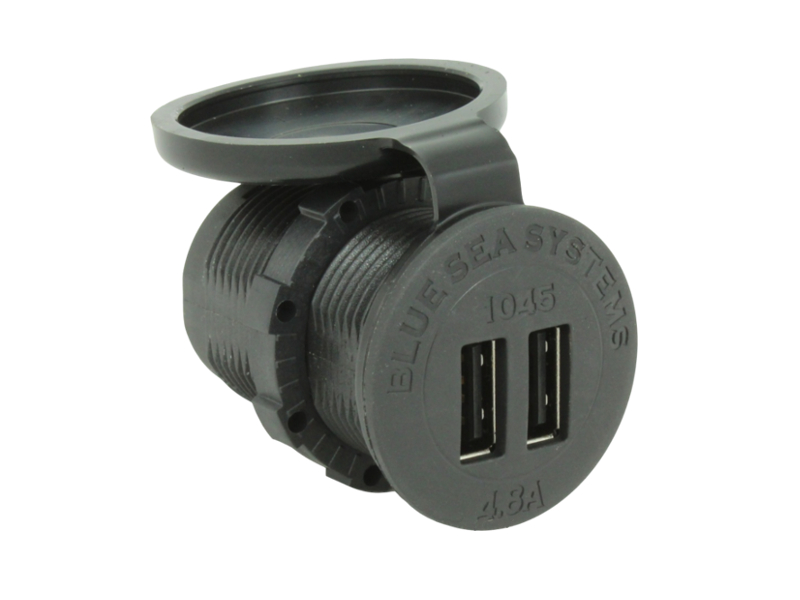 Blue Sea Systems 1045 Fast Charge USB Socket (4.8A)