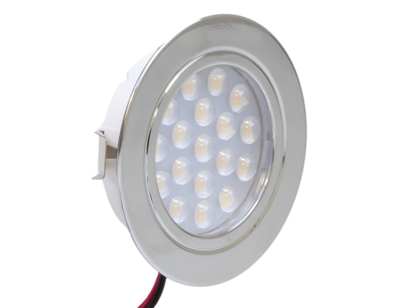 Dimatec Recessed LED Downlight - Chrome