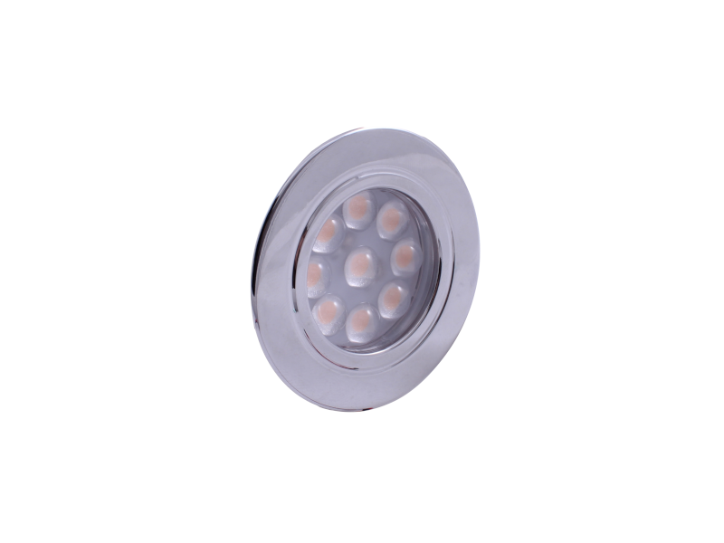 Dimatec Recessed LED Downlight - Chrome (Warm White)