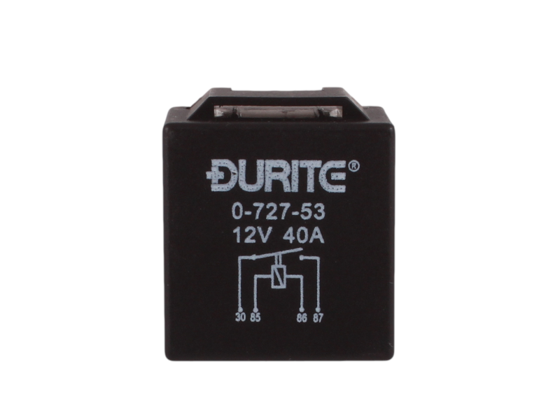 Durite Mini Make & Break Relay 12V 40A - Type B | 12 Volt Planet