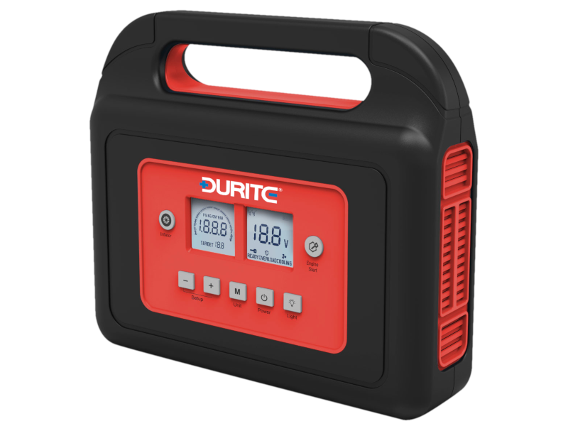 Durite 2-in-1 12V DC 10,000 mAh Jump Starter/Booster & Auto-Stop Air  Compressor