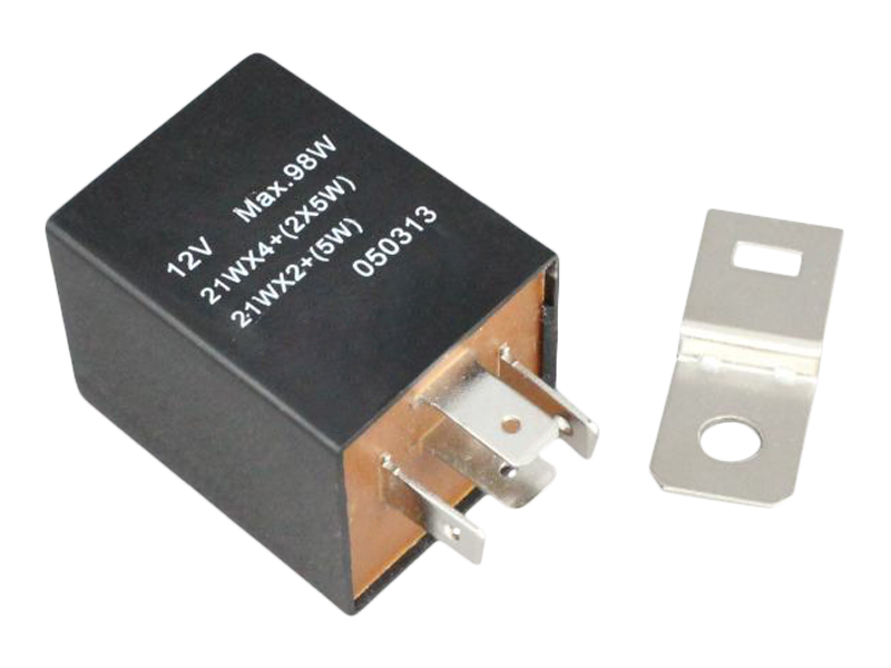 12V Universal Electronic Flasher Hazard Relay 21Wx2 5W