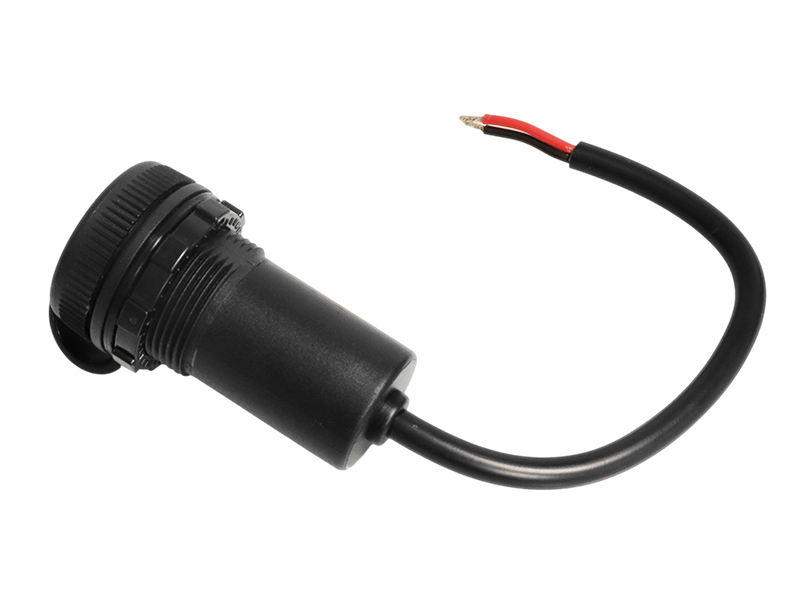 IP68 Waterproof Panel Mount Double USB-A Socket - 12V/24V (5V, 2.4A ...