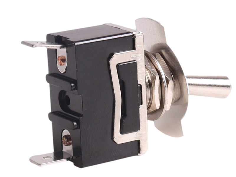 MOM/OFF Single Pole Toggle Switch With Decal Plate - 30A@12V | 12 Volt ...