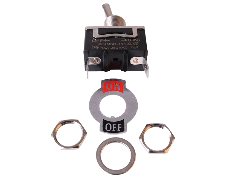 MOM/OFF Single Pole Toggle Switch With Decal Plate - 30A@12V | 12 Volt ...