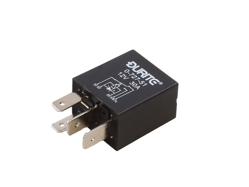 Durite Micro Make & Break Relay With Diode 12V 30A 12 Volt