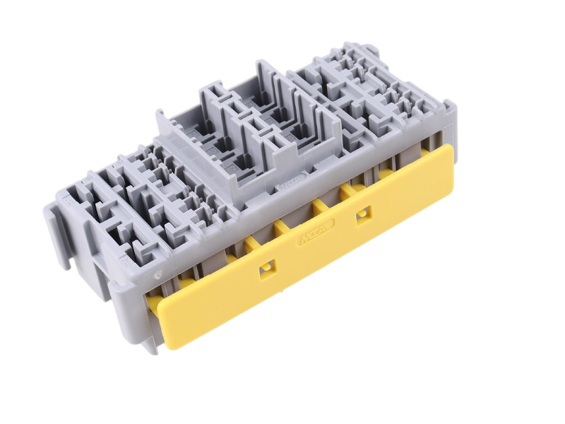 Module For 4x Micro Relays & 8x Mini Blade Fuses 12 Volt