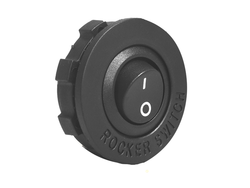 Panel Mount Holder For 20mm Push-In Round Rocker Switches | 12 Volt Planet