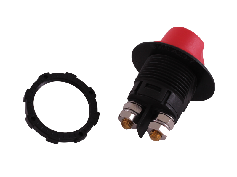 Miniature Battery Isolation Switch - Removable Actuator | 12 Volt Planet