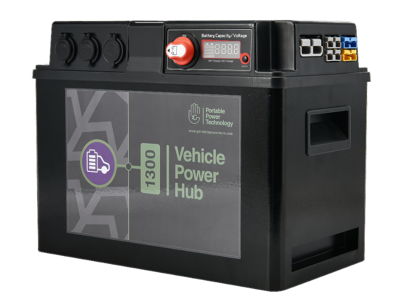 Portable Power Technology Vehicle Power Hub 1300 12 Volt