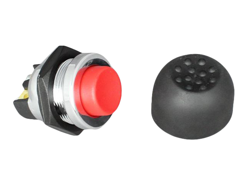 Push button switch with weather proof cover 20a 12 volt planet