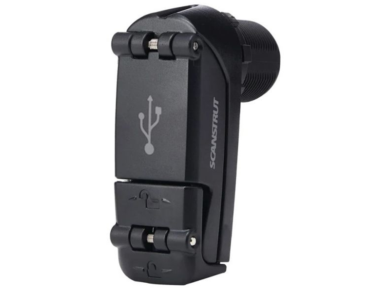 No LED Weatherproof Universal USB Charger Adapter Socket 12V